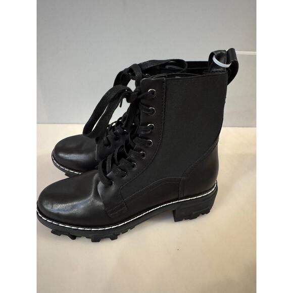 Rag & Bone Shiloh Combat Boot Black 9.5 Rag & Bone shoe chart 39.5 (new) - Picture 5 of 10